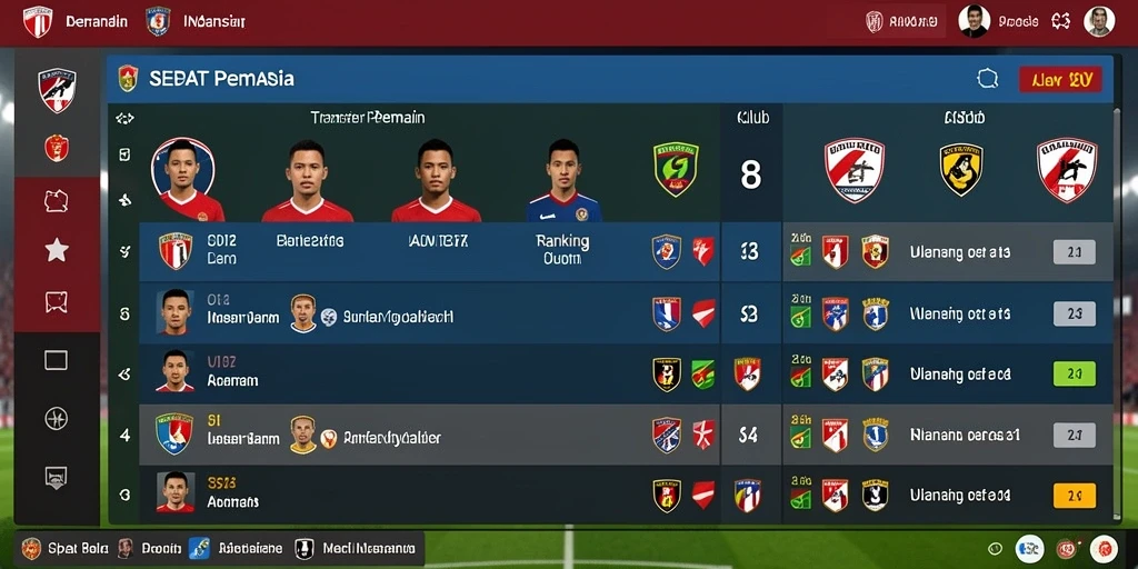 Tampilan antarmuka yang sederhana dan menarik.