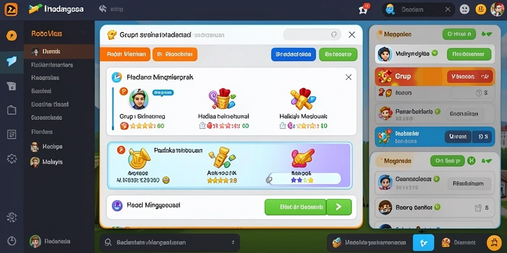 Antarmuka pengguna yang menarik dan mudah dinavigasi.
