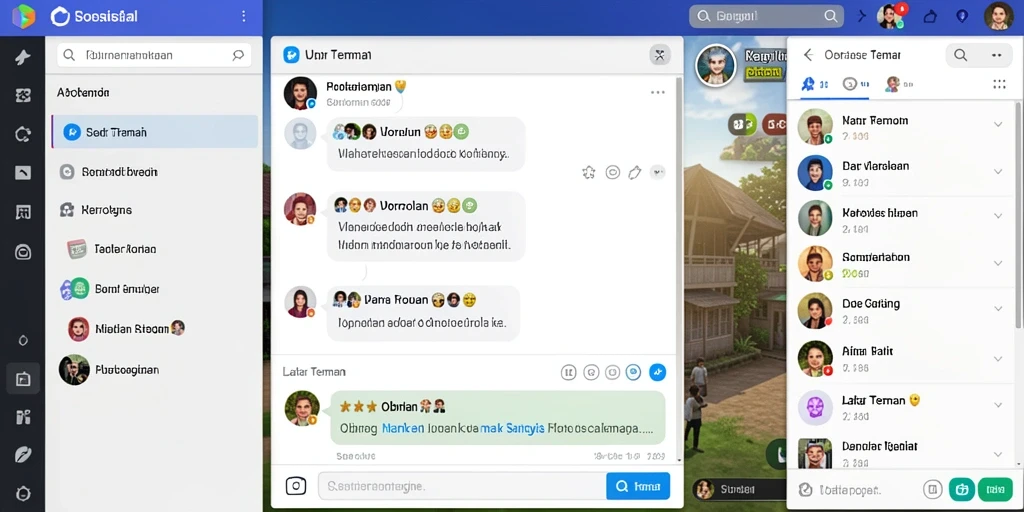 Tampilan layar utama BAHAGIA777 dengan tema yang colorful.