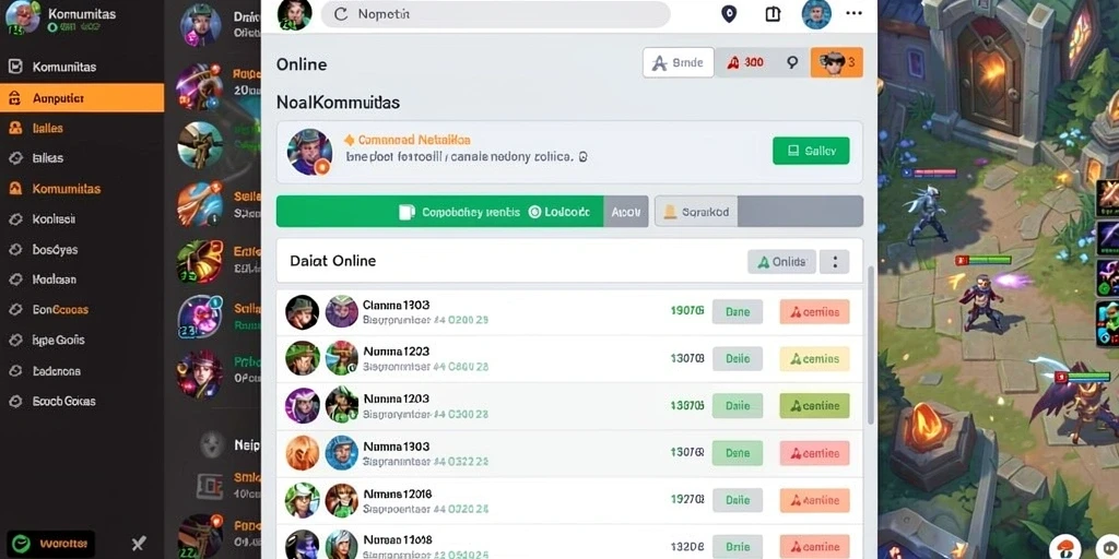 Tampilan awal yang menarik dan mudah dipahami.