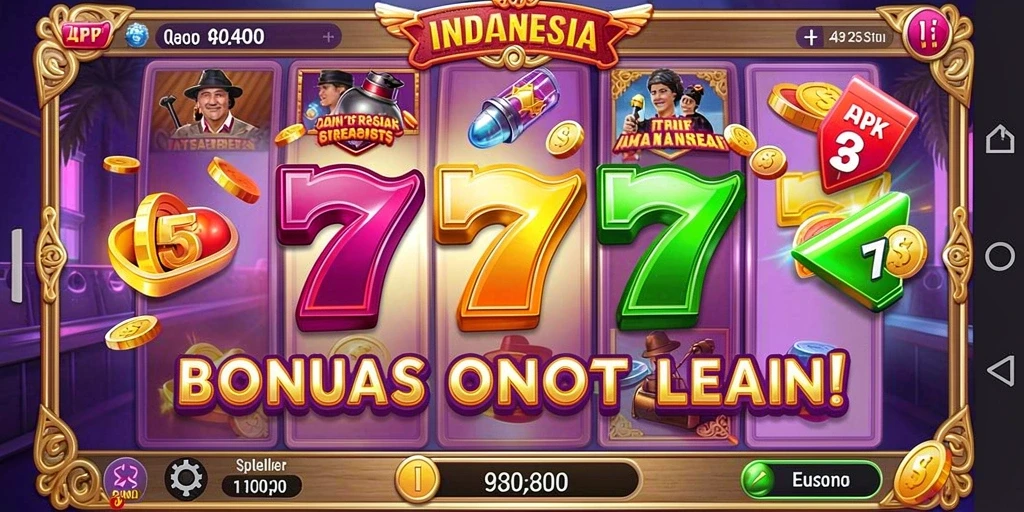 Screenshot menampilkan tampilan antarmuka permainan slot yang menarik.
