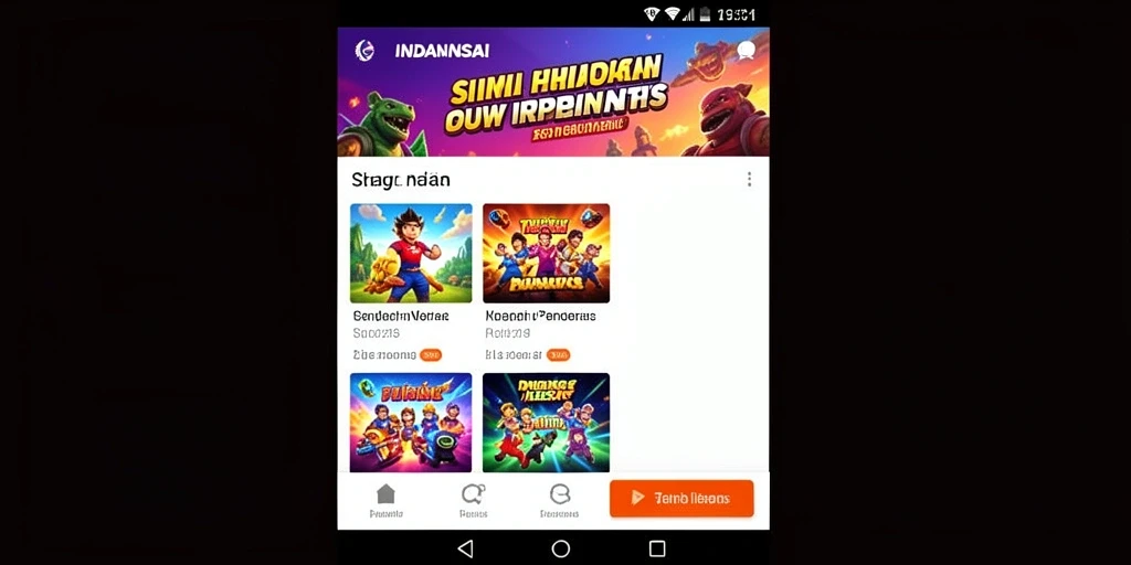 Screenshot aplikasi GEBYAR4D menampilkan antarmuka utama yang menarik.