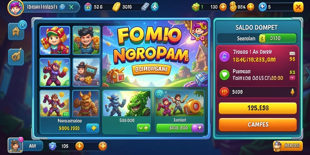 Tampilan antarmuka yang menarik dan modern.