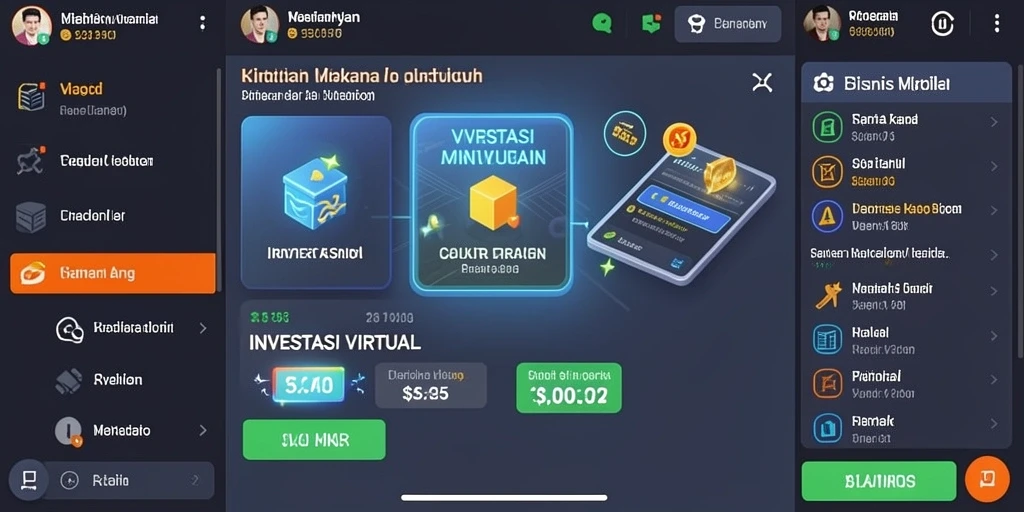 Tampilan antarmuka JERUKBET yang menarik dan mudah dinavigasi.