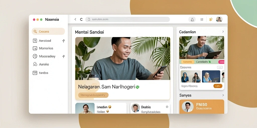 Tampilan antarmuka yang menarik dan mudah digunakan.
