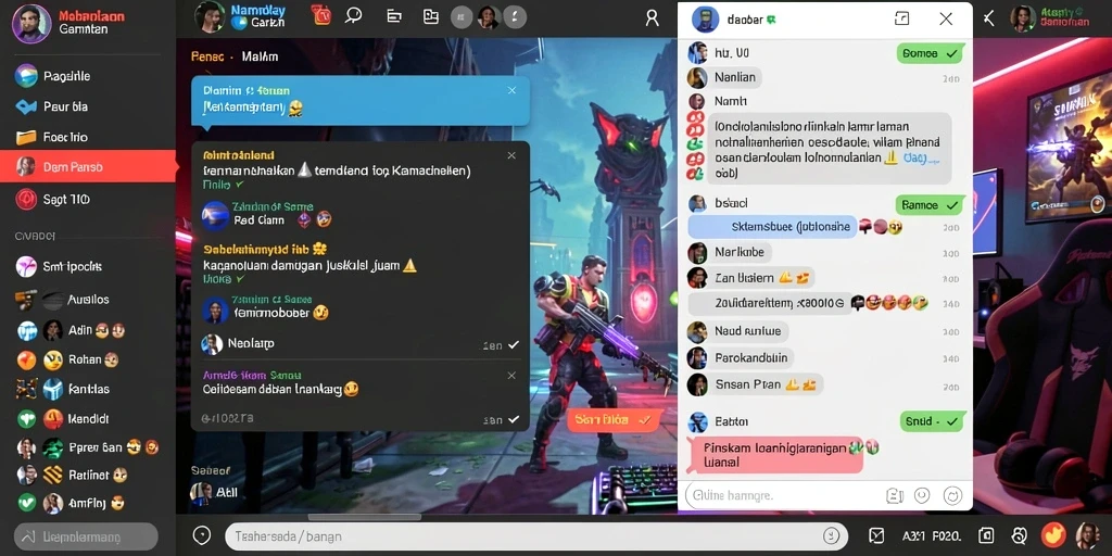 Tampilan permainan slot yang menarik dan beragam.
