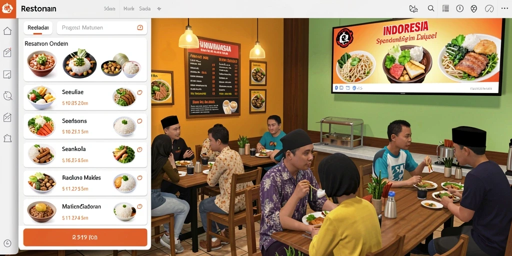 Tampilan antarmuka yang user-friendly.