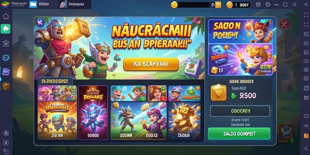 Menampilkan gameplay dengan grafis yang hidup.